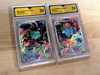 Pokémon - 2 Graded card - Bulbasaur, Ivysaur #064 + 065 MEGA, Hobby en Vrije tijd, Verzamelkaartspellen | Pokémon, Nieuw