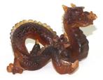 Daum - Figurine - Dragon and Chinese Foo Dog (2) - Cristal