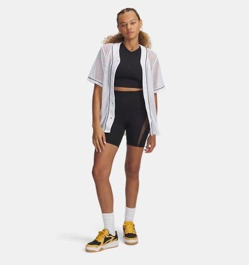Under Armour Sportswear Baseball Jersey-Wht - Maat LG, Kleding | Dames, Topjes, Wit, Nieuw, Maat 42/44 (L), Ophalen of Verzenden