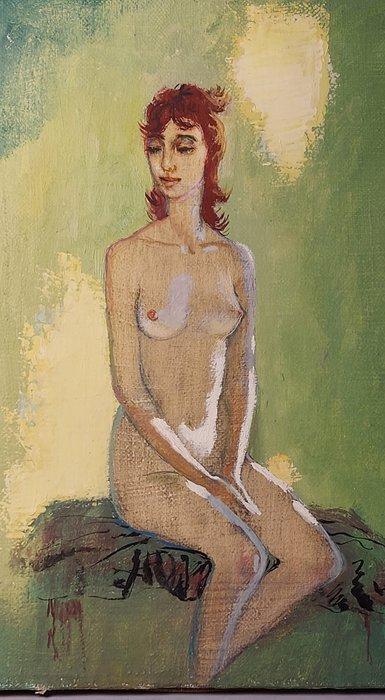 Rinat Animaev (1955) - Zittend naakt, Antiek en Kunst, Kunst | Designobjecten