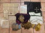 Set van 20 religieuze objecten (20) - Antiek - Textiel,
