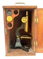 Microscope ancien anglais Dixey c.1880 - 1850-1900 -