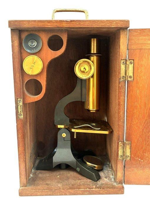 Microscope ancien anglais Dixey c.1880 - 1850-1900 -, Antiek en Kunst, Antiek | Overige Antiek