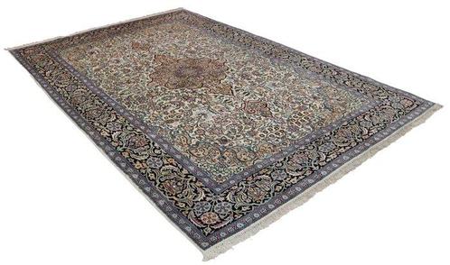 Originele Kasjmierzijde tapijt - Vloerkleed - 311 cm - 209, Huis en Inrichting, Stoffering | Tapijten en Vloerkleden