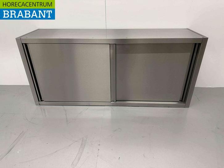 RVS Wandkast Kast Premium-line 2 Schuifdeuren 150 cm Horeca, Articles professionnels, Horeca | Mobilier & Aménagement, Enlèvement ou Envoi