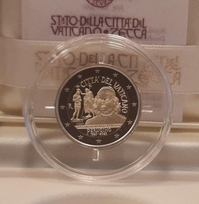 Vaticaan. 2 Euro 2023 Perugino Proof (Zonder Minimumprijs), Postzegels en Munten, Munten | Europa | Euromunten