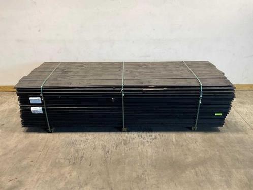 Veiling - 10x Douglas blokhutprofiel 300x19,5x2,8cm zwart, Tuin en Terras, Palen, Balken en Planken, Nieuw