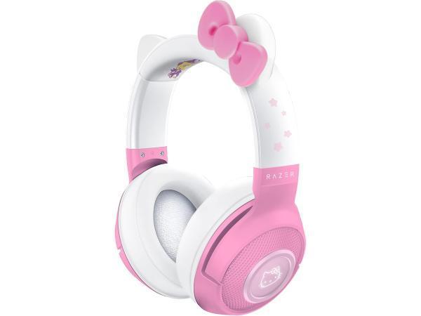 Veiling - Razer Kraken Hello Kitty Draadloze Bluetooth gamin, Computers en Software, Headsets, Gebruikt