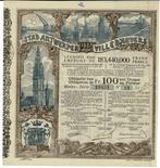 België. - 100 Francs 1887 - Stad Antwerpen - Ville dAnvers, Postzegels en Munten