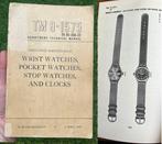 WW2 US Army Technical Manual - Military Wrist Watches,, Collections, Objets militaires | Seconde Guerre mondiale