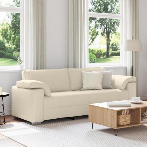 vidaXL 3-Zitsbank in Linnen 178 cm, Huis en Inrichting, Zetels | Zetels, Nieuw, Verzenden