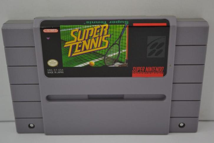 Super Tennis (SNES USA), Games en Spelcomputers, Games | Nintendo Super NES