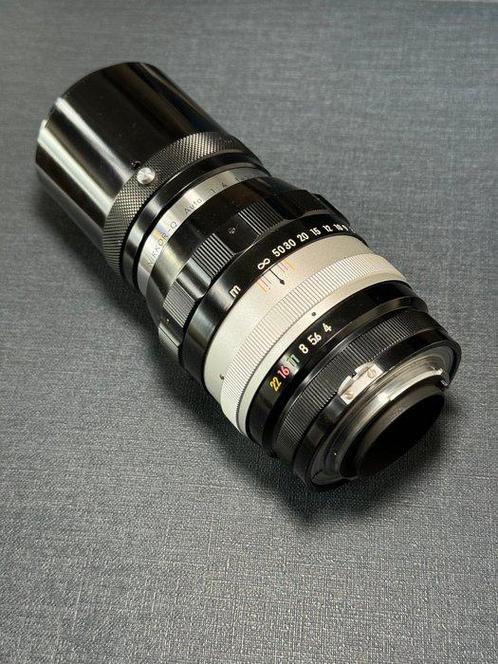Nikon nikkor Q auto 1:4 f=20cm Cameralens, Audio, Tv en Foto, Fotocamera's Analoog