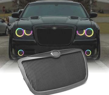 CALANDRE CHRYSLER 300 C 04-11 LOOK ROLLS ROYCE NOIR BRILLANT, Verzenden