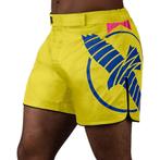 Hayabusa Icon Mid-Length Vechtsport Broek Geel Blauw, Kleding | Heren, Sportkleding, Verzenden, Vechtsport, Geel, Hayabusa