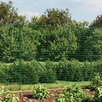 vidaXL Draadgaashek met grondankers 2x10 m groen, Verzenden, Nieuw