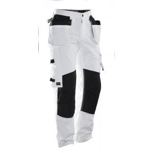 Jobman 2179 pantalon de peintre femme  da38 blanc/noir, Bricolage & Construction, Bricolage & Rénovation Autre