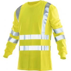 Jobman 5593 t-shirt à manches longues hi-vis xl jaune, Doe-het-zelf en Bouw, Overige Doe-Het-Zelf en Bouw