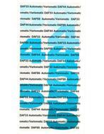 1969 DAF 55 VARIOMATIC BROCHURE NEDERLANDS, Ophalen of Verzenden, Nieuw