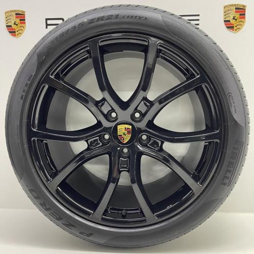 Porsche Cayenne E3 I+II  21”Exclusive Design GTS met banden, Auto-onderdelen, Banden en Velgen, 21 inch, Zomerbanden, 305 mm, Personenwagen