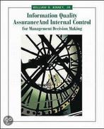 Information Quality Assurance And Internal Control For, William R. Kinney, William R. Kinney, Verzenden