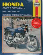 Honda 400 and 550 Fours Owners Workshop Manual, Nieuw, Nederlands, Verzenden