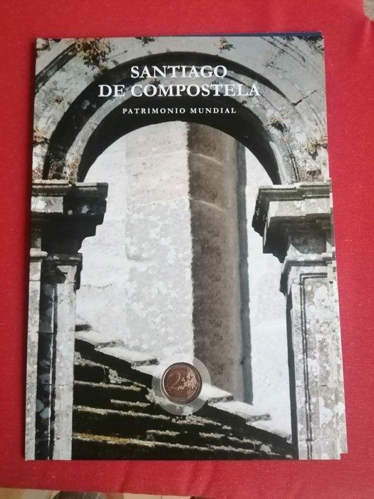 Spanje. Coin Set 2018 Santiago de Compostela (Zonder, Postzegels en Munten, Munten | Europa | Euromunten