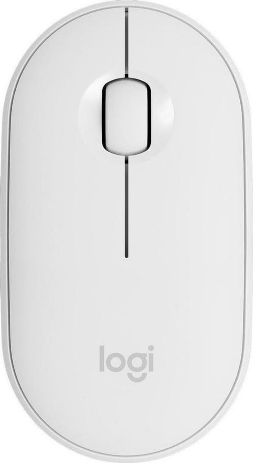 Draadloze Muis - Bluetooth - White Logitech M240, Computers en Software, Muizen, Nieuw, Verzenden
