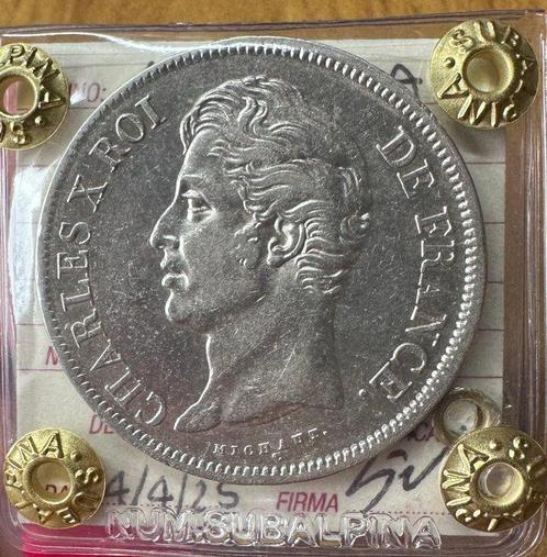Frankrijk. Charles X. 5 Francs 1829-MA, Marseille (Zonder, Postzegels en Munten, Munten | Europa | Euromunten