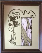 Spiegel - Glas, Hout - decoratieve spiegel