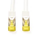 Netwerkkabel | Cat7 S/FTP | 2 meter (100% koper, LSZH, Wit), Nieuw, Verzenden