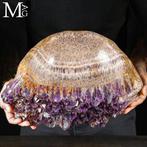 Bol en améthyste naturelle pour la décoration d’intérieur