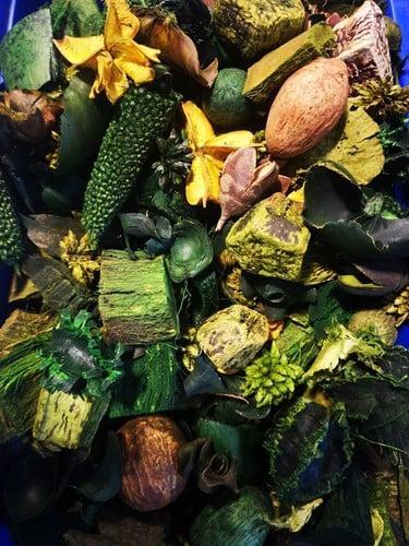 Drooggoedmix Groen, Huis en Inrichting, Woonaccessoires | Kunstplanten en Kunstbloemen, Nieuw