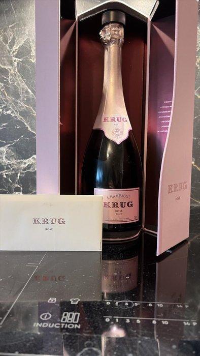 Krug, Krug Rosé - Champagne Rosé, Brut - 2 Fles (0,75 liter), Verzamelen, Wijnen