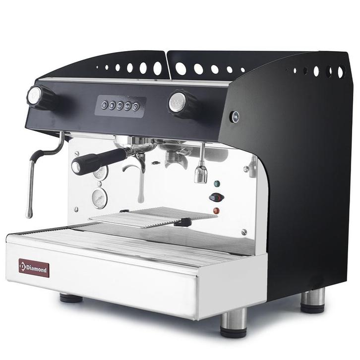 Espresso Apparaat | 1 Groep | Automatisch | Zwart | 1.95kW, Zakelijke goederen, Horeca | Keukenapparatuur, Nieuw in verpakking