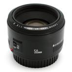 Canon EF 50mm f/1.8 II met ES-62 zonnekap - standaard lens,, Audio, Tv en Foto, Nieuw