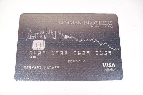 Harissart - Lehman Brothers (DIS)CREDIT CARD - Subprime, Antiek en Kunst, Kunst | Schilderijen | Modern