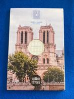 France. 10 Euro 2025 Notre Dame de Paris (3 monedas) (Sans, Postzegels en Munten
