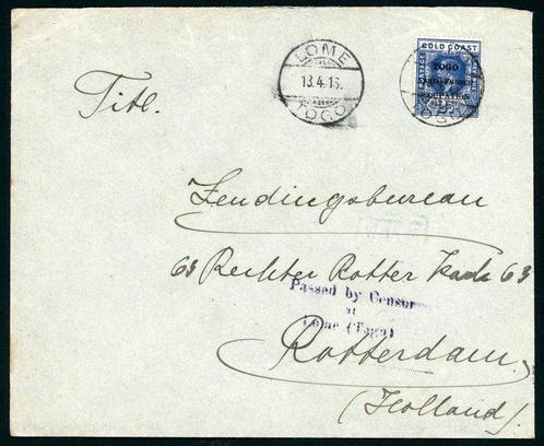 Duitse Koloniën - Togo 1915 - Brits-Franse bezetting -, Postzegels en Munten, Postzegels | Europa | Duitsland