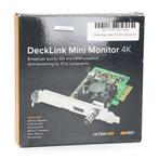 Blackmagic DeckLink Mini Monitor 4K, Audio, Tv en Foto, Fotografie | Fotostudio en Toebehoren, Ophalen of Verzenden, Zo goed als nieuw