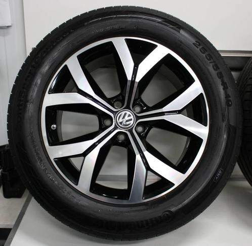 VW Touareg 3 19 inch velgen + Zomerbanden Continental 8MM Or, Auto-onderdelen, Banden en Velgen, Ophalen of Verzenden