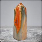 Zeldzame kleur polychroom jaspis Obelisk- 515.67 g, Verzamelen