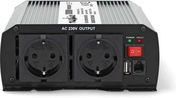 Nedis Auto Omvormer 1000W – 24V / 230V – 2x Stopcontact beschikbaar voor biedingen