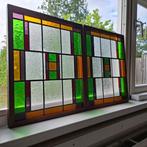 Vitrail (2) - 1920-1930 - Glas in lood ramen, Antiek en Kunst