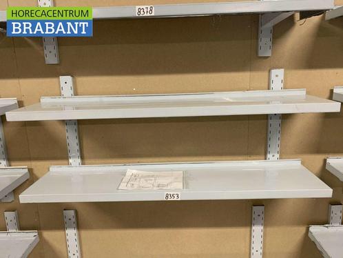 HCB RVS Dubbel wandschap schap 140 x 30 cm Horeca, Zakelijke goederen, Horeca | Meubilair en Inrichting, Ophalen of Verzenden