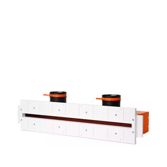 Ergovent instucbaar frameloos lijnrooster 600 mm | Ø 75 mm |, Doe-het-zelf en Bouw, Ventilatie en Afzuiging, Verzenden