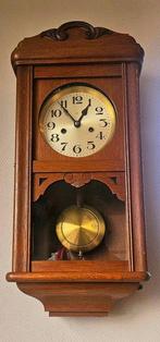 Horloge murale - Bois, Laiton, Verre - 1930-1940