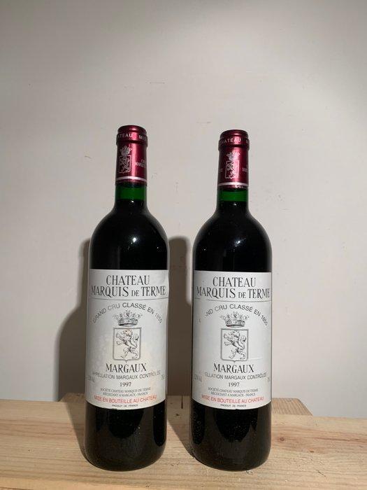 1999 Chateau Roquebrune & 1997 x 2 Chateau Marquis de Terme, Verzamelen, Wijnen