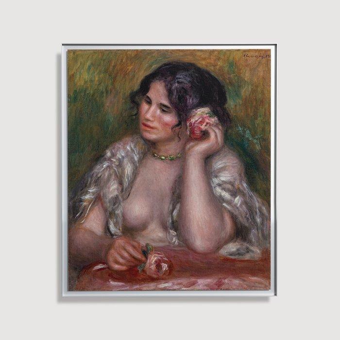 After Auguste Renoir (1841-1919) - Gabrielle à la rose ,, Antiek en Kunst, Kunst | Schilderijen | Klassiek