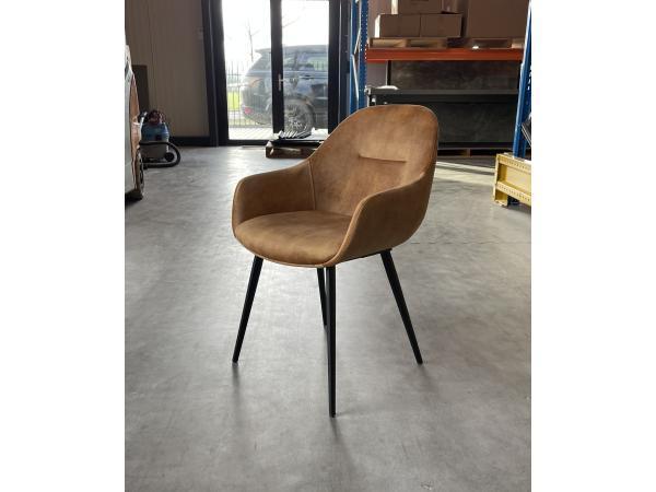 Veiling - Armstoel Kenneth (set van 4) Velvet - Velours - Co, Huis en Inrichting, Stoelen